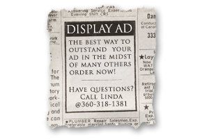 Classified Advertising Mini Display